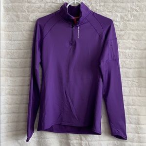 Brooks For Women 1/4 Zip Workout Top Medium